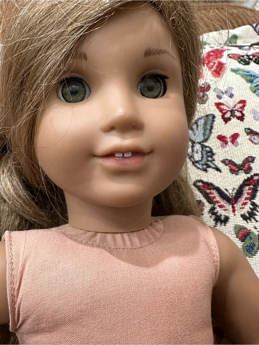 American Girl Truly Me Doll Light Brown Hair Green Eyes Pierced Ears 18” - Picture 2 of 10